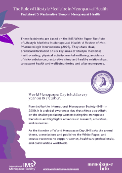WMD-2025-Factsheet-Five-Restorative-Sleep summary image
										