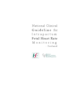 national-clinical-guideline-for-intrapartum-fetal-heart-rate-monitoring-2021- summary image
										